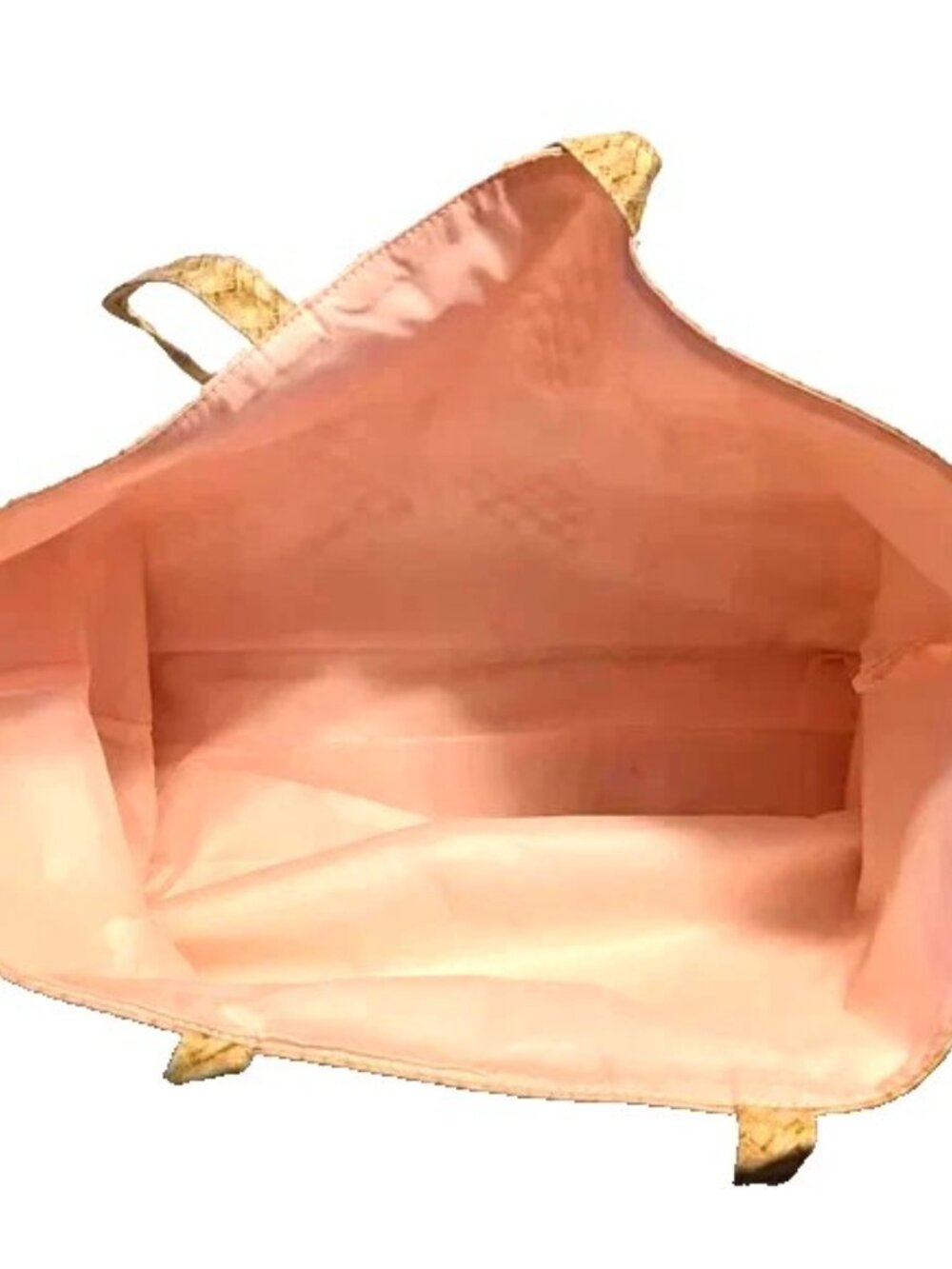 Estee Lauder Shoulder Tan Straw-look Tote Beach Bags--NEW - Picture 4 of 5